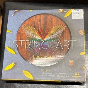 String Art Kit with Multicolor 
Designs by Mud Puddle inc